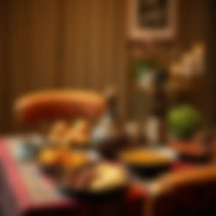 Traditional Sehri meal laid out on a table