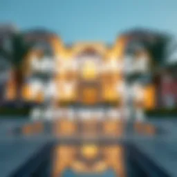 Visual representation of mortgage down payment percentages in UAE