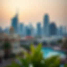 A stunning skyline view of Dubai showcasing various property types