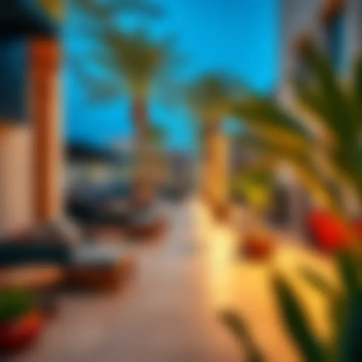 Vibrant community spaces designed for social interaction in Urbana Dubai