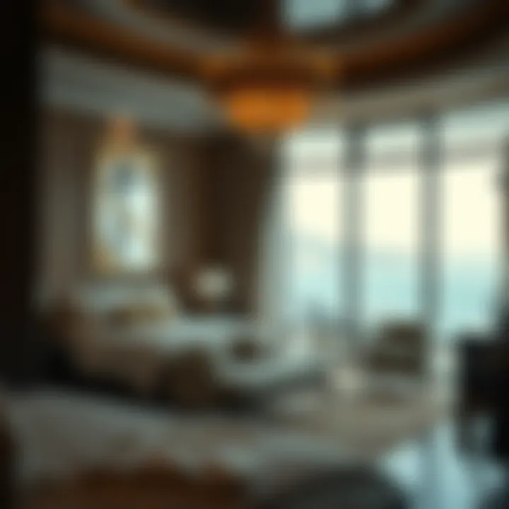 Opulent Suite at Vela Dorchester Collection Luxurious suite interior highlighting opulence and comfort at the Vela Dorchester Collection