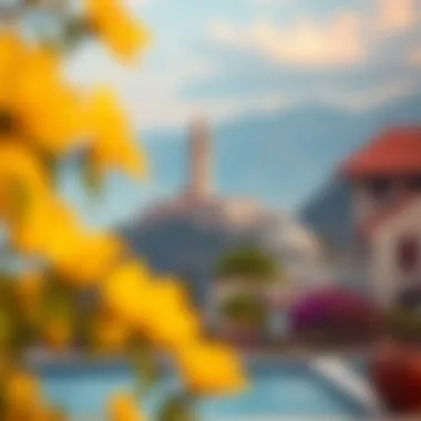 Scenic view of a landmark in a visa-free country