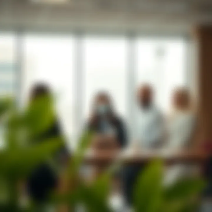 Professional support team at Wasl Properties assisting clients